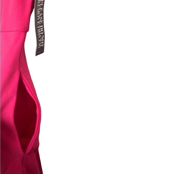 New York & Company Hot Pink Short Sleeve Preppy Fit & Flare Dress Size Large - Picture 6 of 9